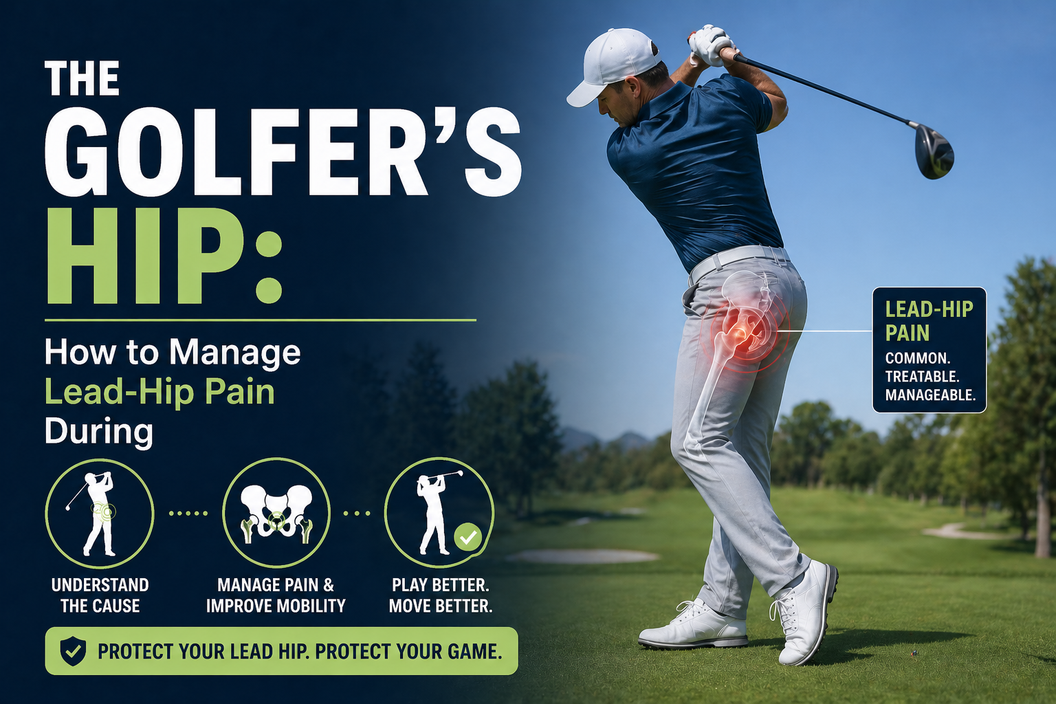 The Golfer’s Hip: How to Manage Lead-Hip Pain During